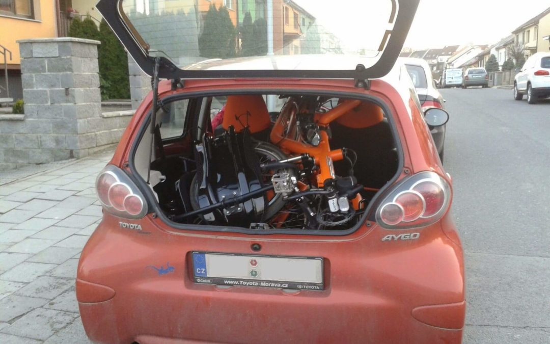 How to transport the AZUB TWIN recumbent tandem by car