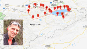 the trip to kyrgyzstan on a recumbent bike