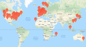 AZUB recumbent dealers around the world