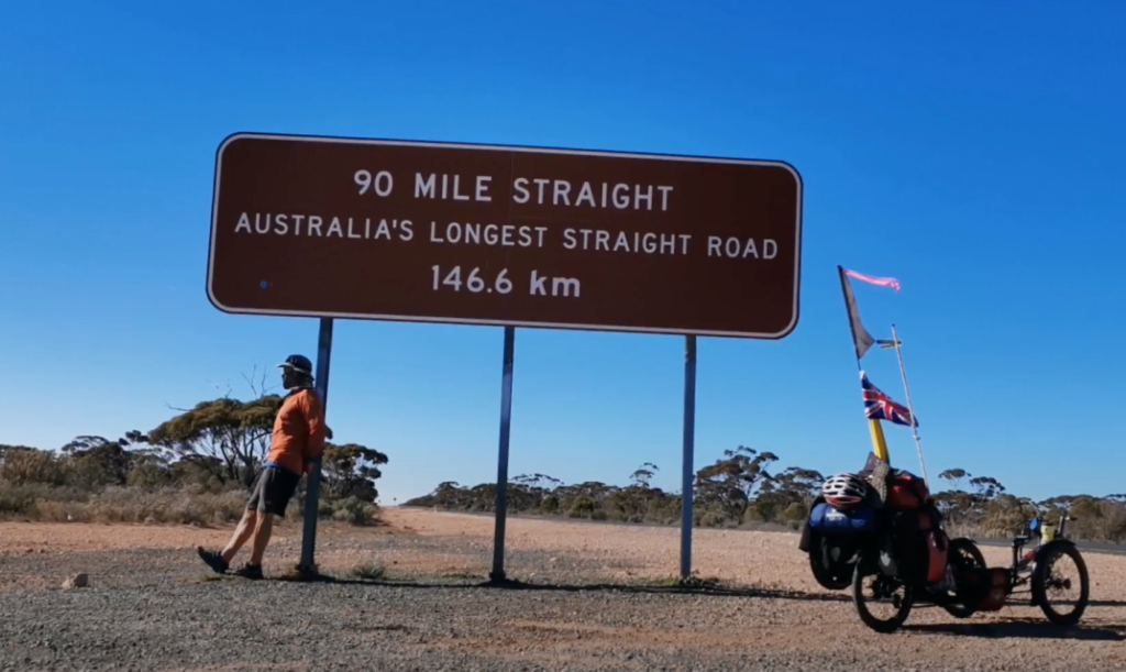 How Darren crossed the arid Nullarbor Plain