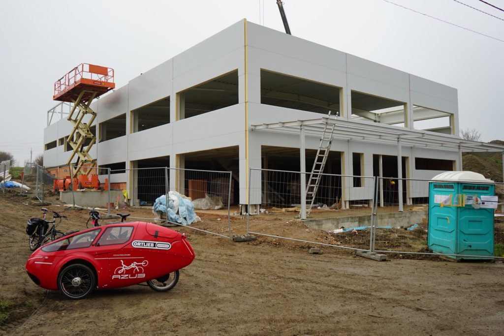 AZUB new building construction (2017 / 2018)