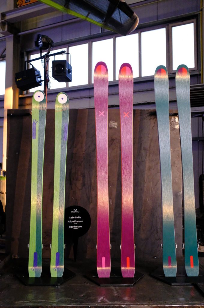 These skialpining skis come from EGO directly