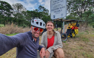 Cycling to the northernmost point of Australia on AZUB trikes