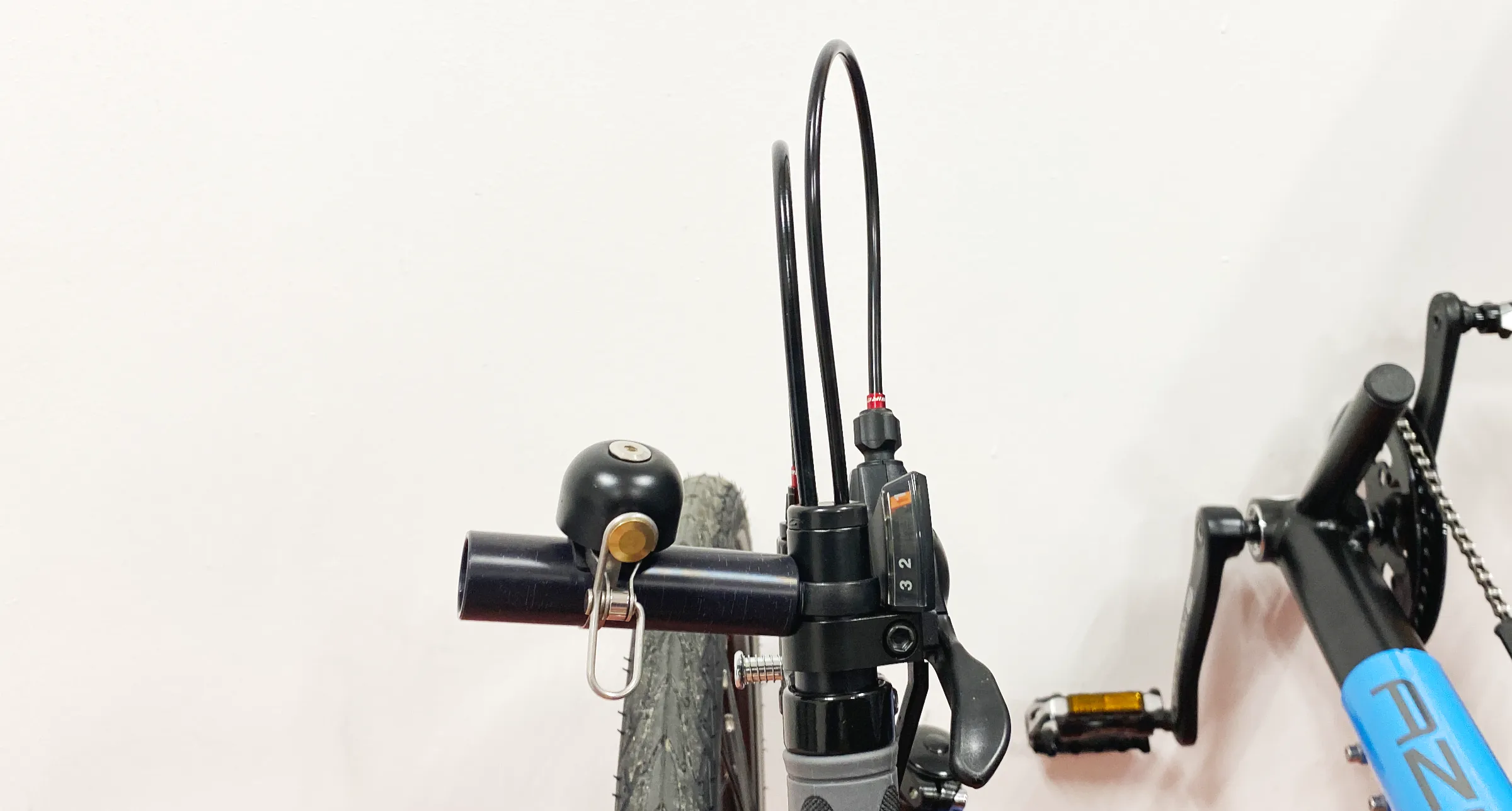 AZUB recumbent UNI-mount and bike bell