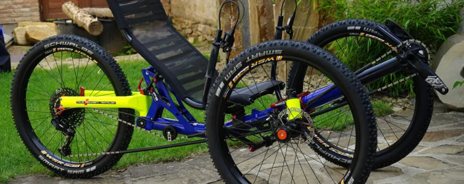 AZUB custom built recumbent tricycles and bicycles