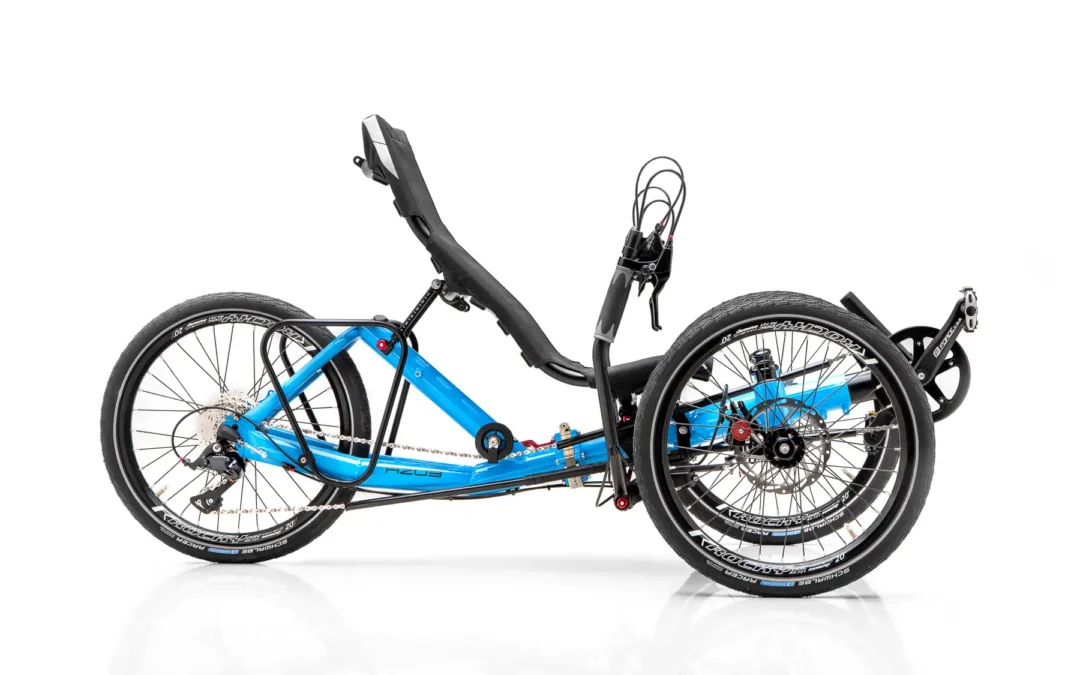 recumbent trike for children or short riders – sporty tricycle for handicapped people – 13