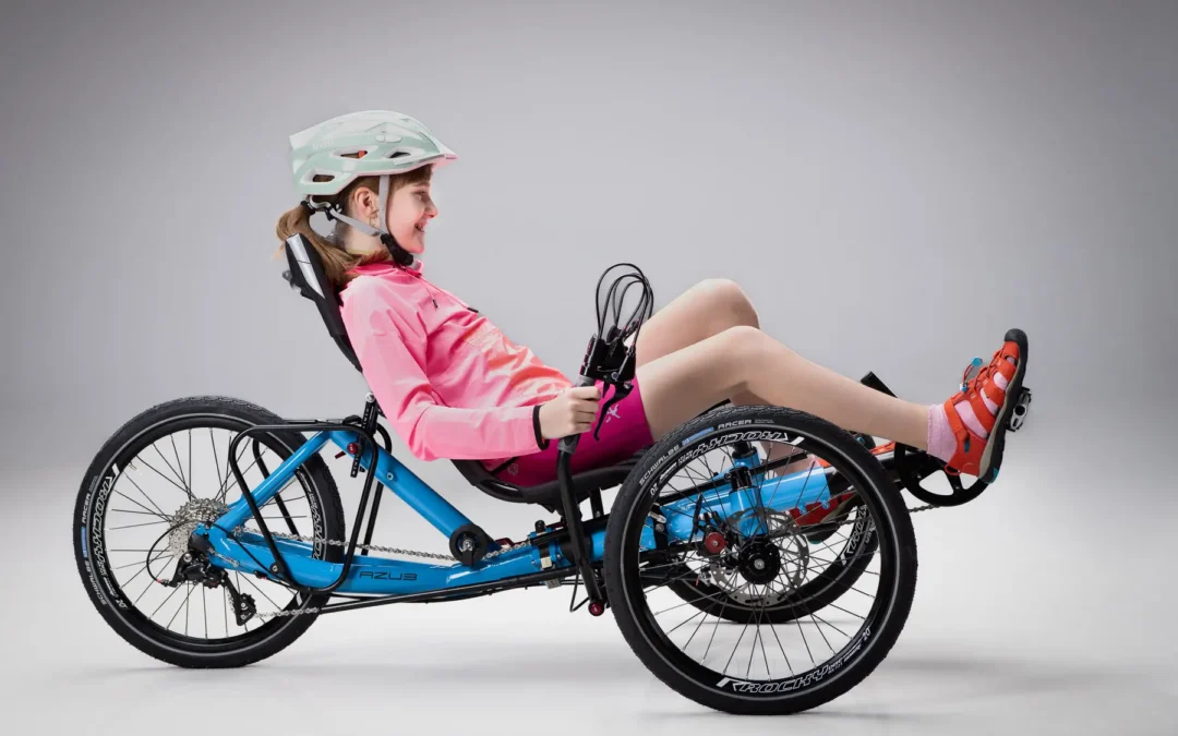 recumbent trike for children or short riders – sporty tricycle for handicapped people – 5