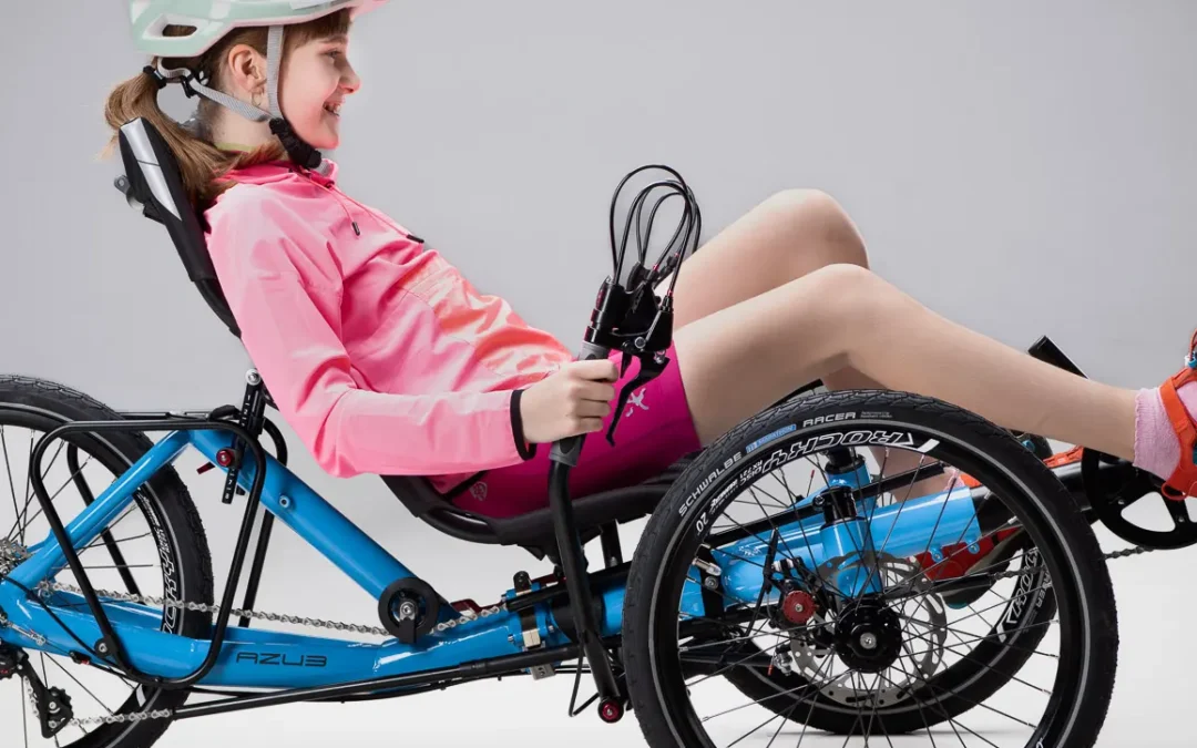 tricycle for kids or short adults – recumbent version from AZUB