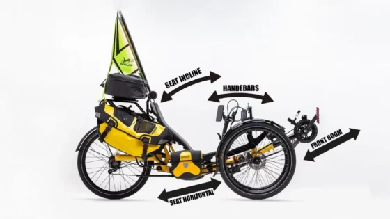 Adjusting your recumbent trike & also bike to fit your body and your riding style