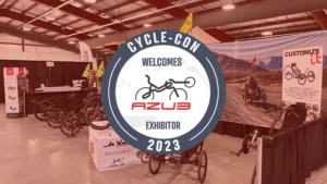 AZUB recumbents at the Cycle Con 2023
