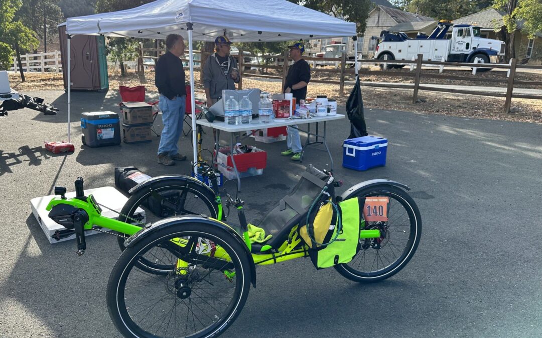 Zach Kaplan double century ride on electric recumbent trike – 00016