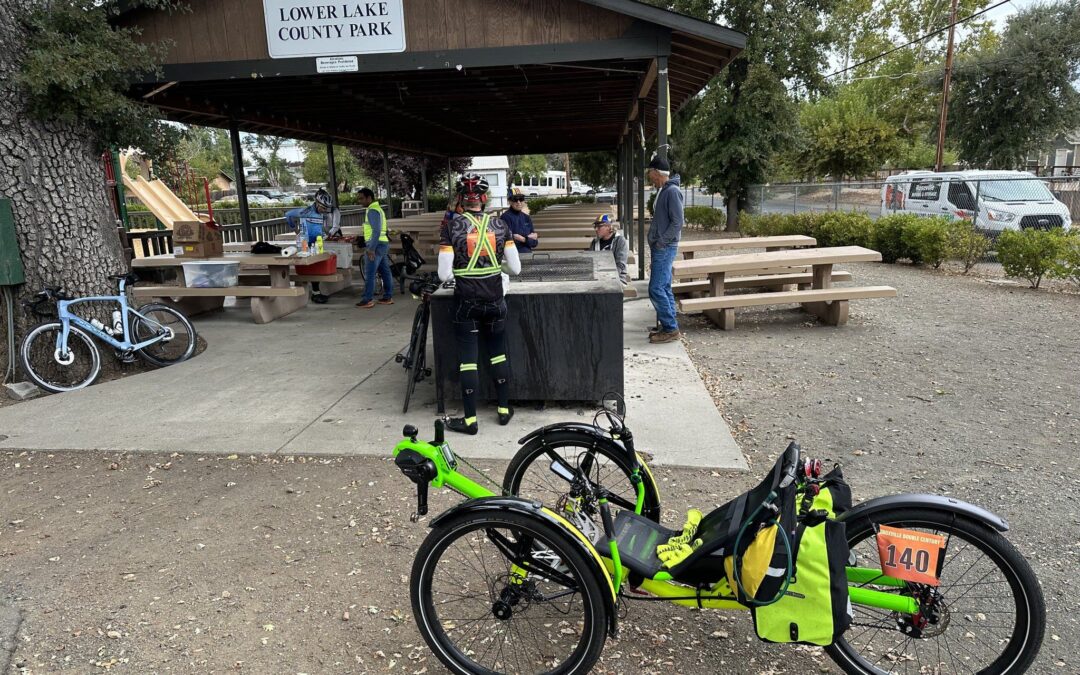 Zach Kaplan double century ride on electric recumbent trike – 00017