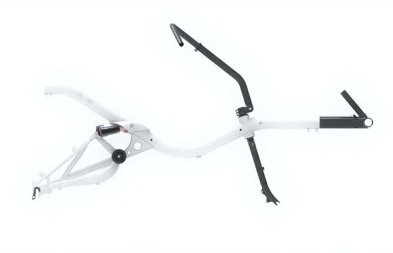 Recumbent frame sets from AZUB