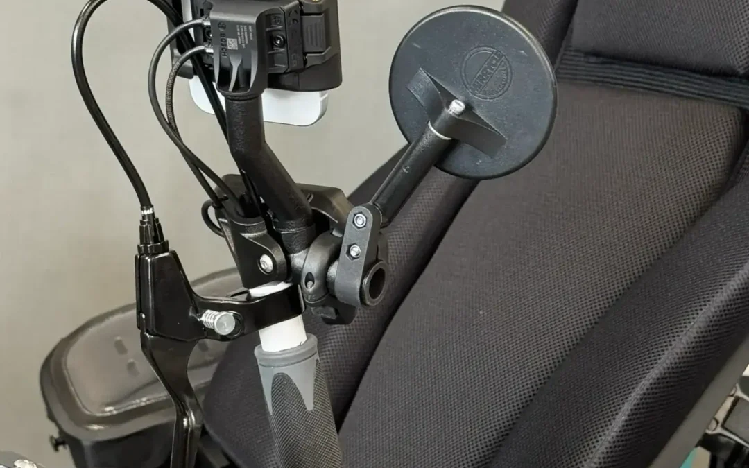 Bosch Smartphone Grip on a recumbent trike – 8