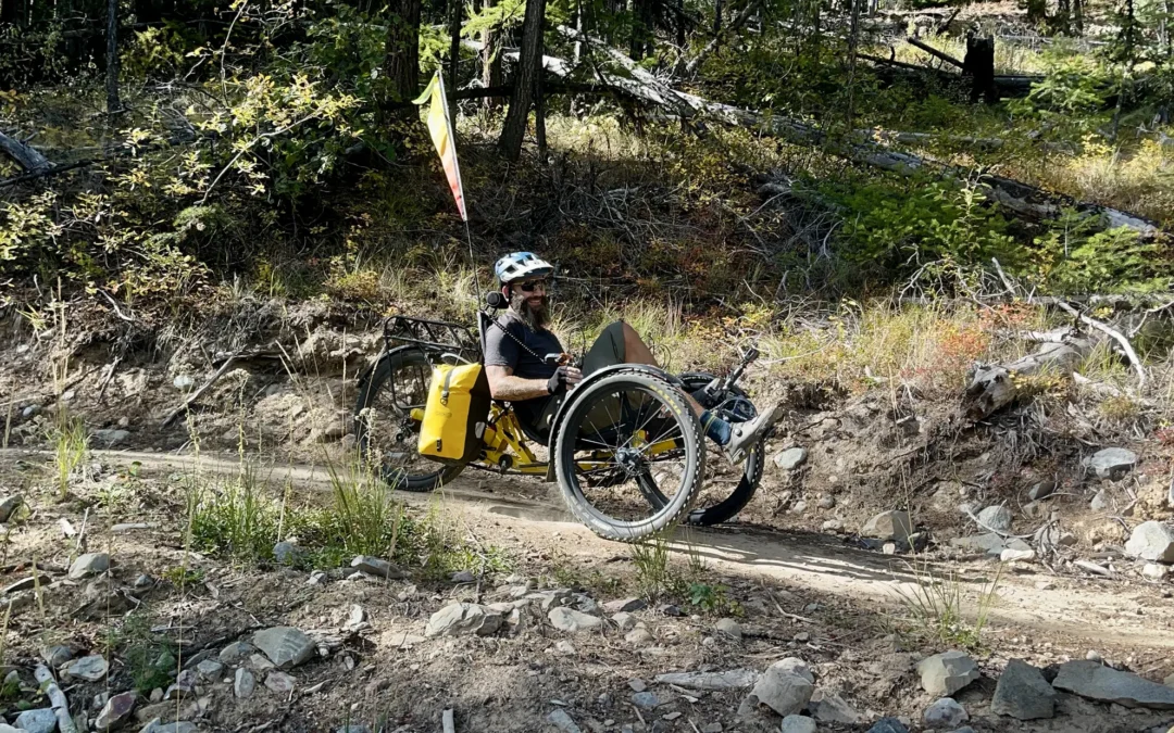 Granden riding Ti-FLY X dull suspension recumbent trike – 1