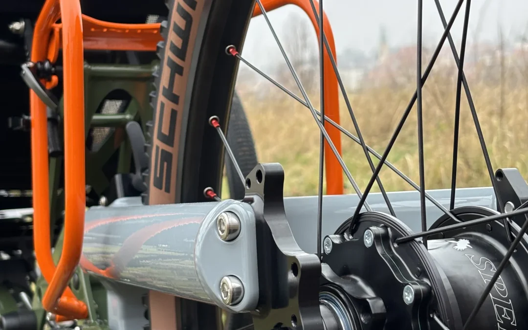 Ti-Fly X with 24 Front Wheels and Custom Colors- 21