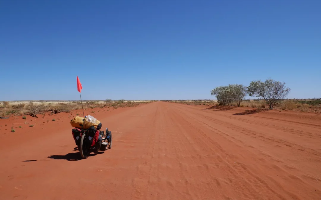 Australia by bike with solar recumbent trikes – 14